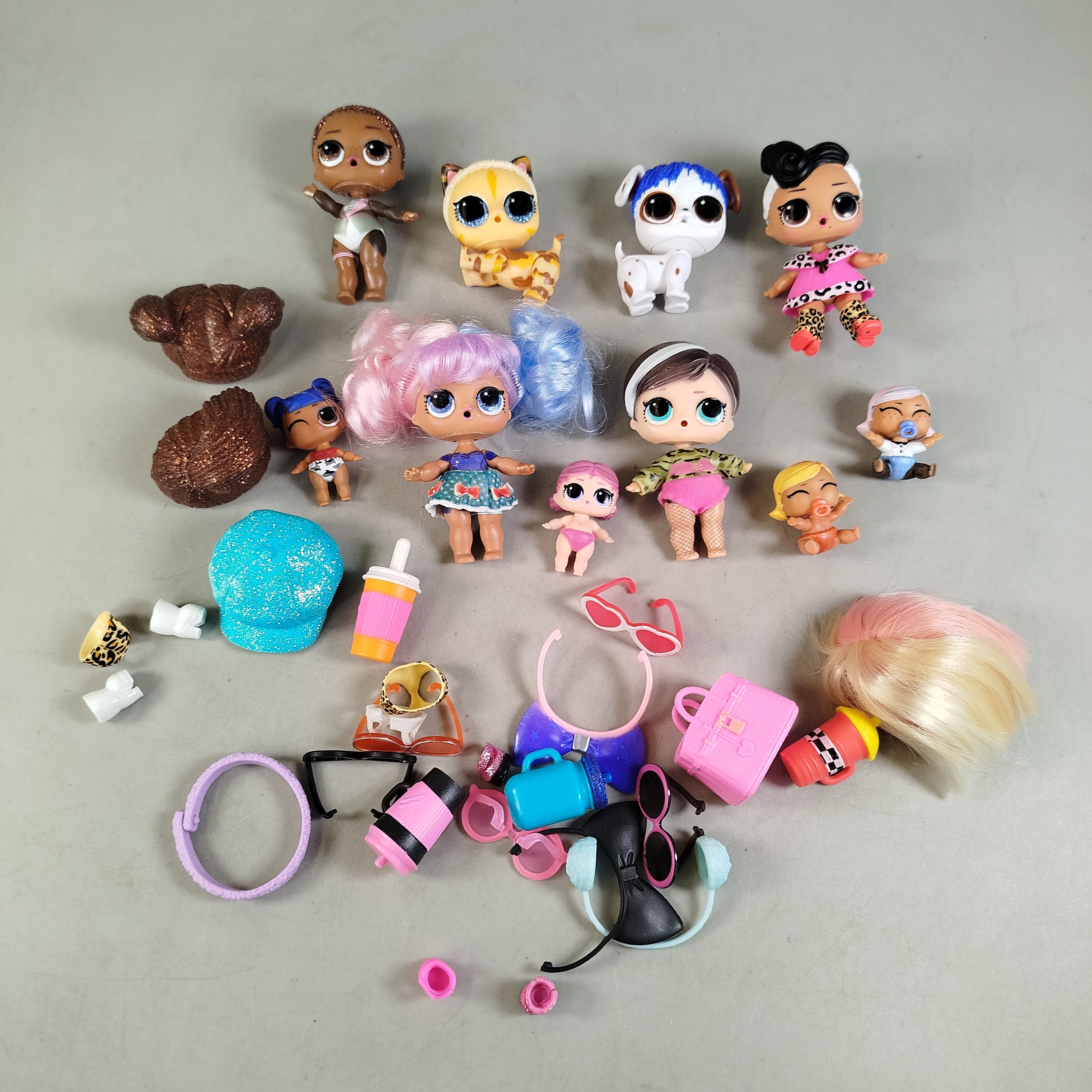 LOL Surprise! Bundle Puppen & Tiere 🎁⭐, gebraucht, ab 3 4 5 Jahre | ✅ geprüft